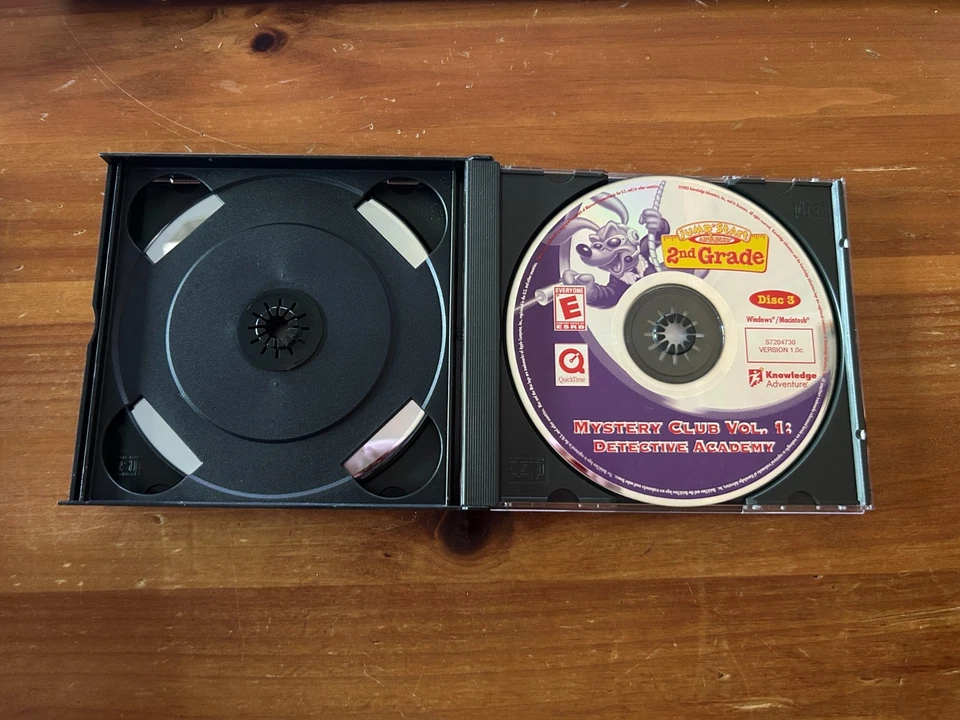 Jump Start Advanced 2nd Grade PC CD-ROM 3 Disc Set Knowledge Adventure 2003 - Image 3 of 4