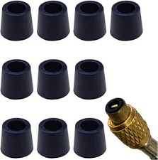 10PCS A/C 1/4" Charging Hose Gaskets, Rubber O-Rings, HVAC Refrigerant Seals, Au
