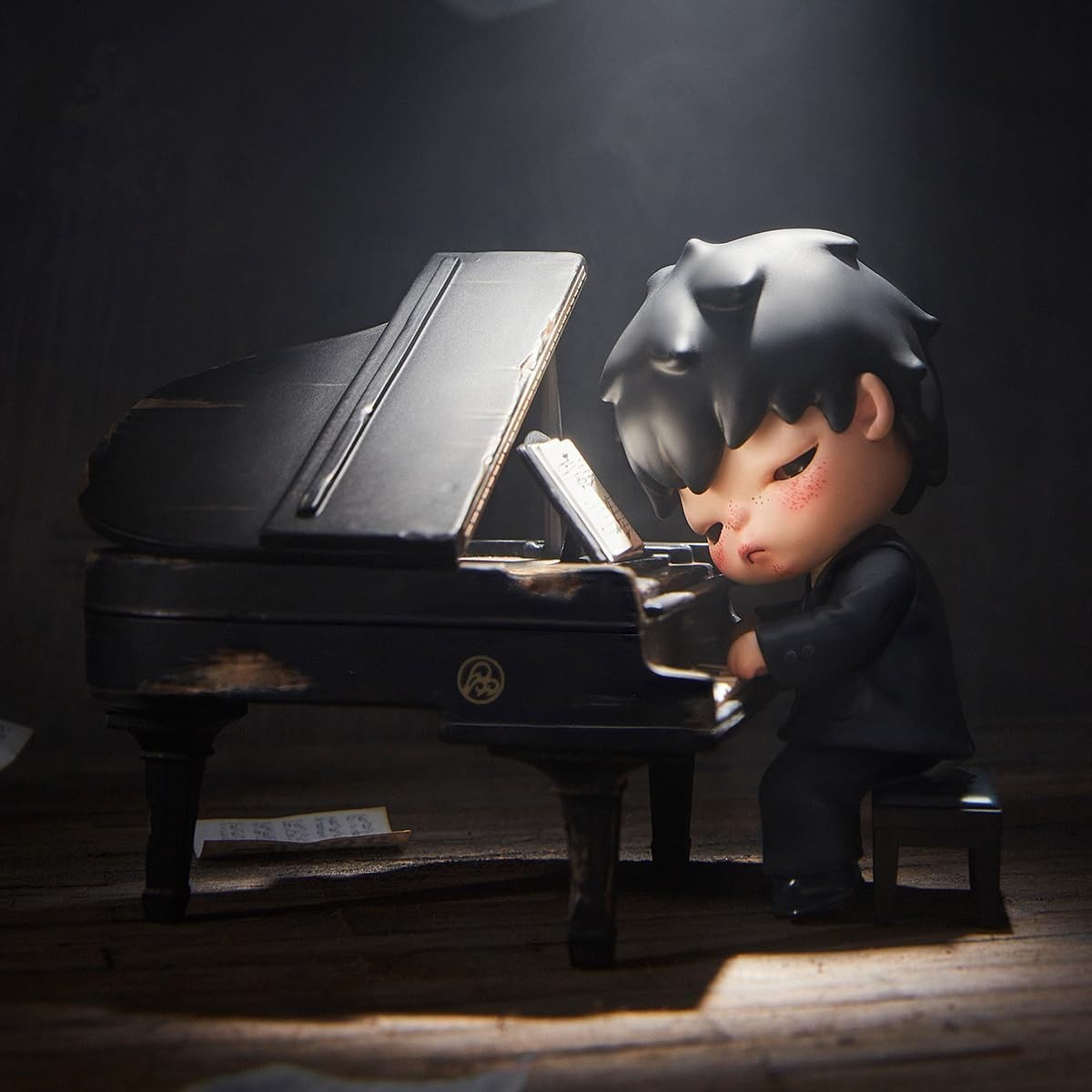 POPMART Hirono The Pianist Limited Edition Figure Designer Art Toy