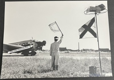 LUFTHANSA JUNKERS Aunt Ju 52 1932-45 7x9.5  Vintage Aviation Archive Photo