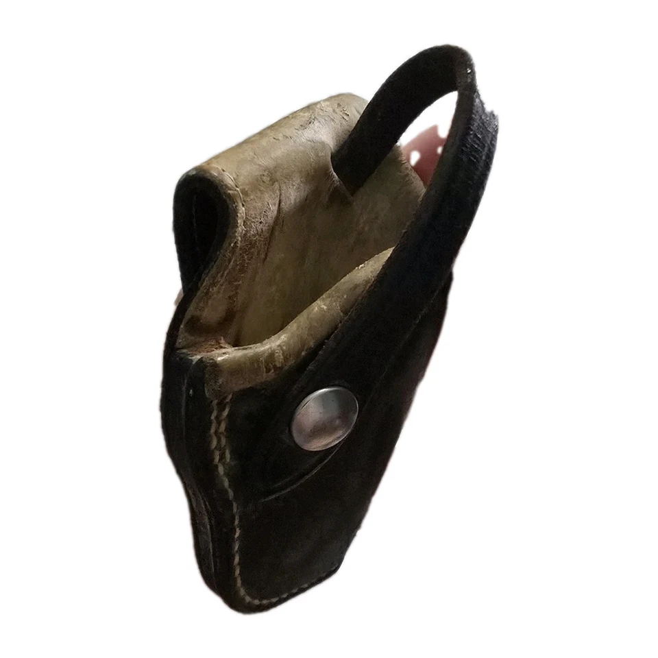  Vintage Don Hume Synthetic Leather Brown Revolver Holster-tb - Image 3 of 4