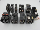 Huge Lot Of 10 Assorted Circuit Breakers 1-Pole 2-Pole 15, 20, 30, 60, 70 AMP NR — photo 2