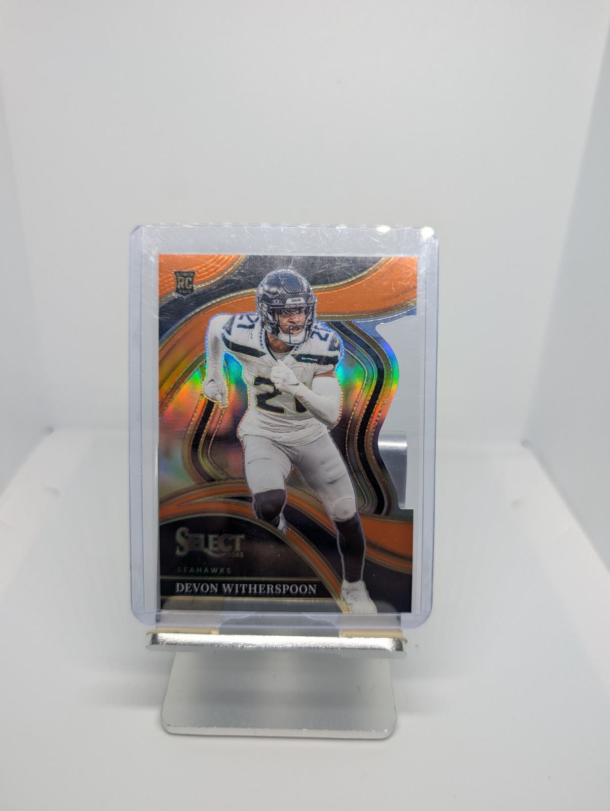 2023 Select - Club Level Devon Witherspoon #273 Orange Prizm Die-Cut /399 (RC)