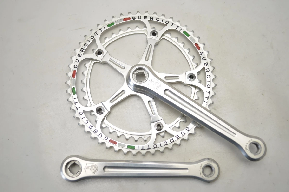 Pédalier Campagnolo Record Triple Vintage - Aluminium - Pour Colnago C40 - Occasion Italie