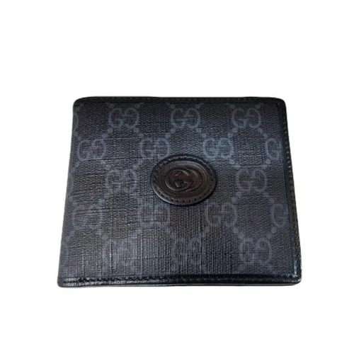 Portefeuille homme Gucci à emboîtement 671652 92TCN 1000 noir