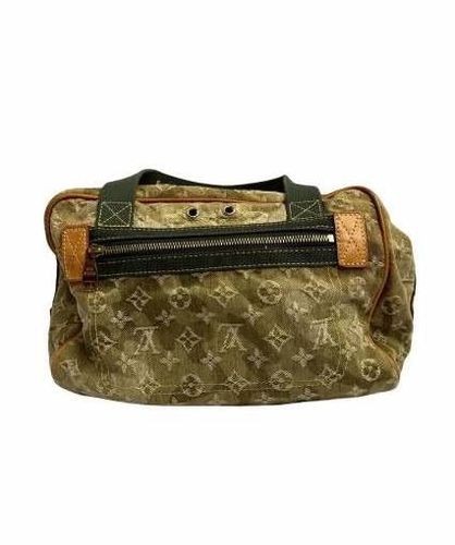 Louis Vuitton Jasmine M95772 Takashi Murakami Camo Denim Handbag
