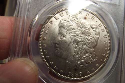 1889-P Morgan Silver Dollar Freshly graded last week, PCGS MS62