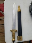 CIVIL WAR CONFEDERATE “C.S.” RICHMOND ARSENAL ARTILLERY SHORT SWORD REPRODUCTION