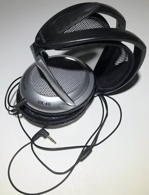 Koss UR40 OverEar Collapsible Stereo Headphones Wired Connectivity Titanium Band
