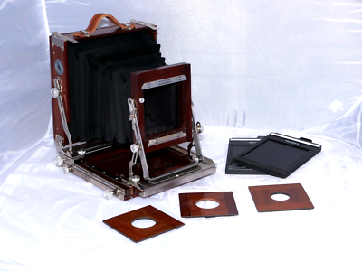 Deardorff 4x5 Special Field Camera. Graflok Revolving Back. 3 Bds