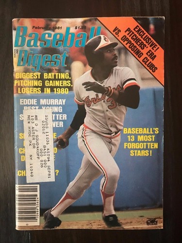 1970-1981 BASEBALL DIGEST -- PICK ANY ISSUE(S) YOU WANT - FREE/FAST SHIPPING - Picture 31 of 61