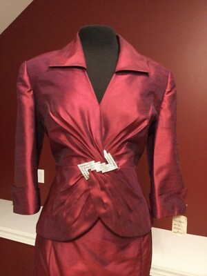 Daymor Couture - 2 piece long sleeve formal dress for women - good for wedding 