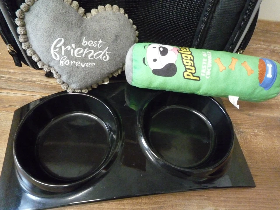 TRIXIE Trolley/Rucksack für Hunde/Katzen schwarz +Zugabe - Bild 2 von 4