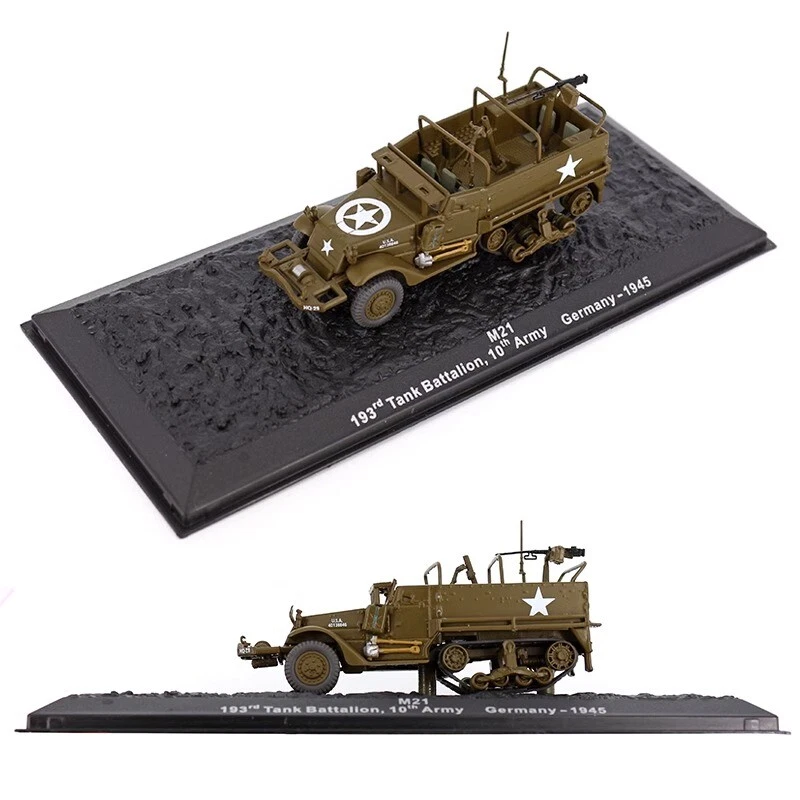 Modelo de tanque acabado de aleación de media vía mortero M21 moderno del ejército de Estados Unidos IXO 1:72 Foto 2 de 2