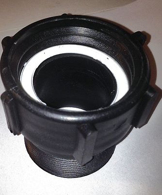 Used Ibc Totes Food Grade Drain Adapter For 275/330 Gallon IBC Totes - 2" Coarse Thread To Garden Hose Stainless Steel Ibc - Foto 8