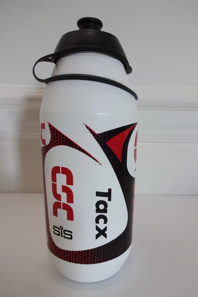 RARE TACX CSC PRO-TEAM CYCLING WATER BOTTLE 500 ML MADE IN THE NETHERLANDS - Image 2 of 4