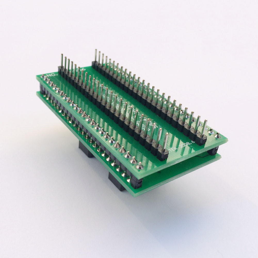 TSOP48 to DIP48 adapter,TSOP48 test socket 0.5mm Pitch for RT809F ...