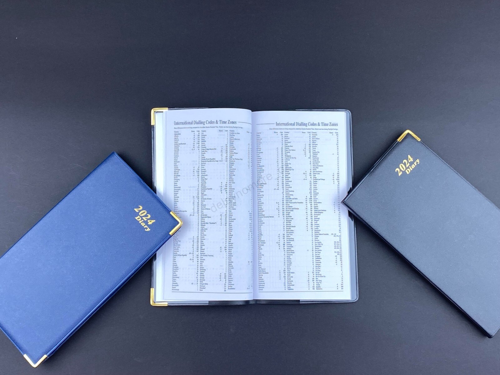 2024 PVC Soft Cover Pocket Diary Week To View Home School Work Office