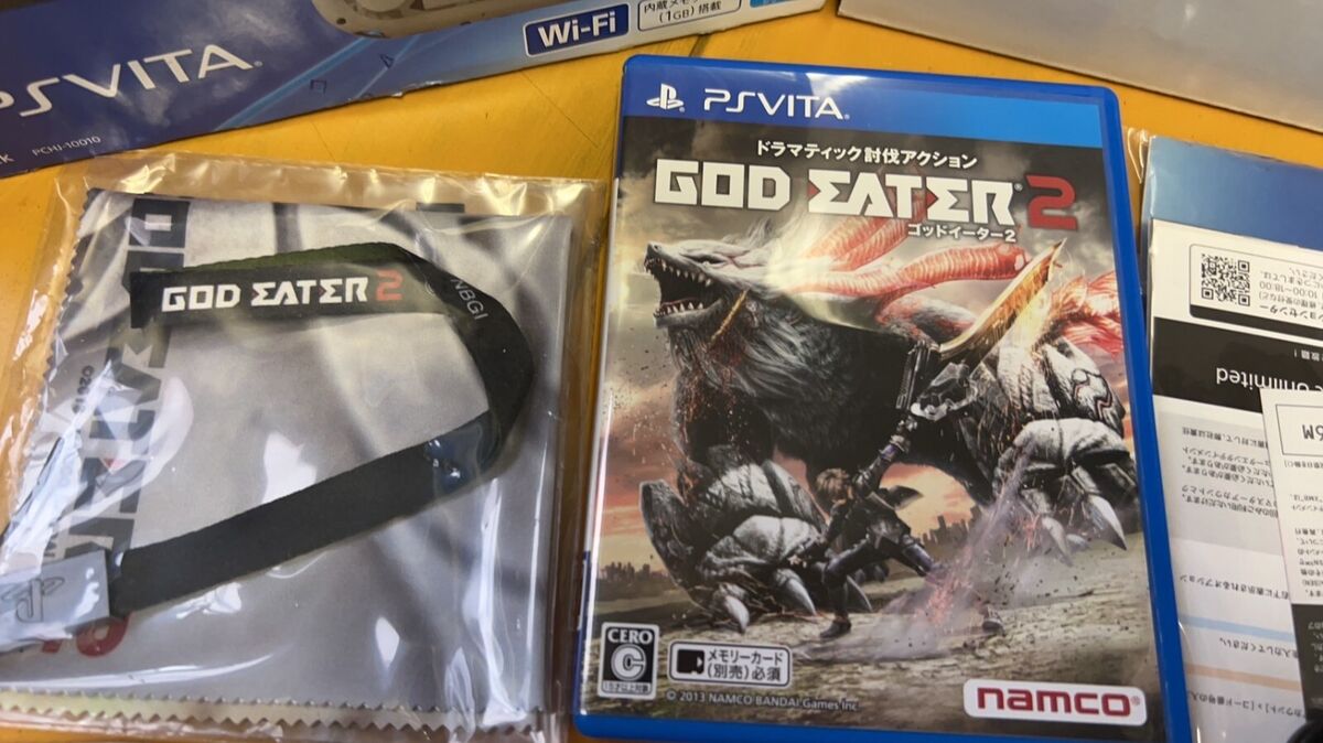 PlayStation Vita × GOD EATER 2 Fenrir limited Edition PCHJ PlayStation Vita × GOD EATER 2 Fenrir limited Edition PCHJ