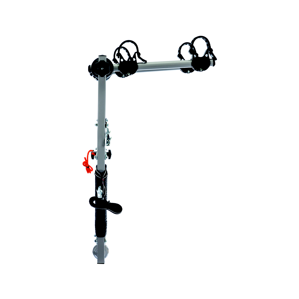 Portabici Per Gancio Traino Cruising 2 bici universale compatto Grigio Peruzzo