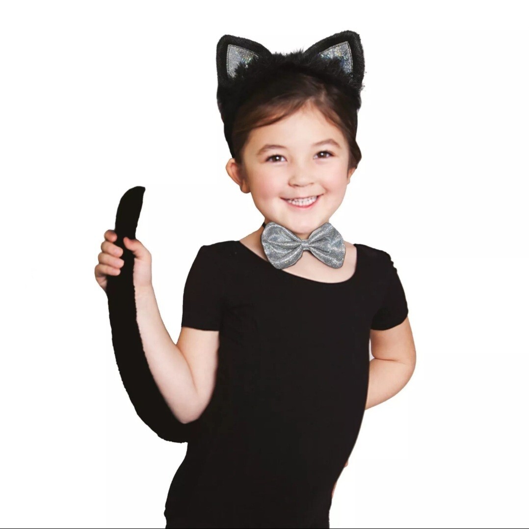 Toddler Cat Costume Unique Baby Girls Black Cat Halloween Outfit - 3 ...