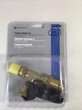 Enerco F173751 Brass Propane Adapter Tee Clamshell RV