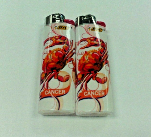 Zodiac Astrology Horoscope Capricorn BIC Lighter Set of 2 Made in The