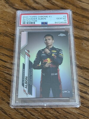 その他 Topps chrome F1 Albon RC Refractor PSA9 その他 Topps chrome F1 Albon RC Refractor PSA9 Topps chrome
