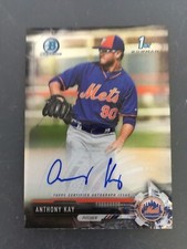 2017 Bowman Prospect 1st Autograph Anthony Kay New York Mets