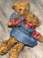 Vintage Russ Couple Bears 6 Inch Forester