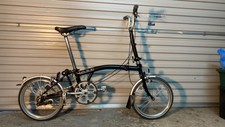 Brompton M3l Black 3 Speed Folding Bike for sale online | eBay 