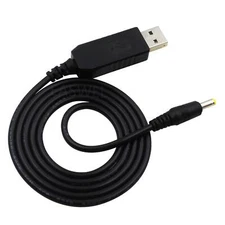 USB Power Adapter Charger Cord For TENKER PD918 Dual Screen Portable Dvd Player