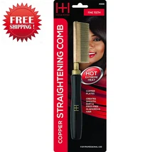 Annie Straightening Comb, Create Smooth, Soft, Strait & Frizz-Free Hair Styles