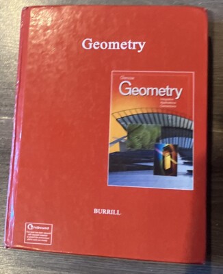 Glencoe Geometry: Integration, Applications, Connections by Burrill Rebound HC 9780078219375| eBay