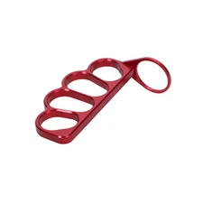 Hand Gripped Microphone Holder Stage Performance RED for Hand Held Mics