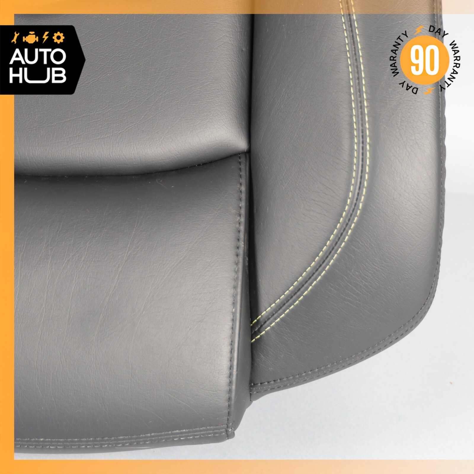 Maserati GranTurismo S M145 Rear Seat Cushion Bottom Lower Left Driver Black OEM