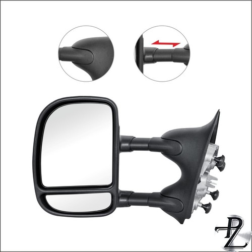 Towing Mirrors for 99-16 F-250 SUPER DUTY, MANUAL BLACK Pair - Bild 5 von 5