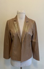 Chicos s Glimmering Blush Blazer Size Chico s 0 or S NWT