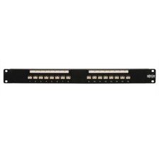 Tripp Lite 16-Port Fiber Patch Panel 62.5/125 or 50/125 LC/LC 1URM