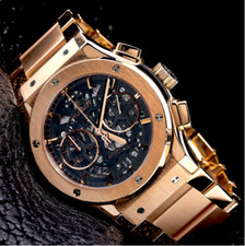 Hublot Classic Fusion Aero King 45mm Rose Gold Skeleton - 517.OX.0180.LR 5