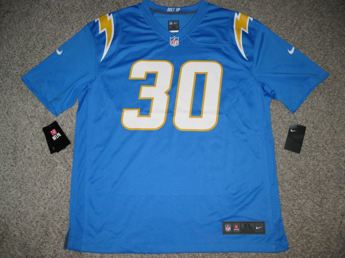 Austin Ekeler Los Angeles Chargers Powder Blue Mens Nike Game Jersey