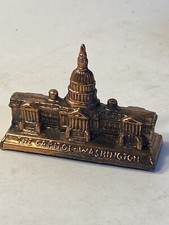 Vintage Souvenir Capitol Washington D.C. USA Government Building Made In USA