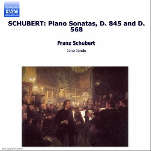 Piano Sonatas D845 and D568 (Jeno Jando) (CD) Album
