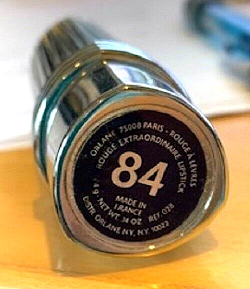 NUEVO RARO Lápiz labial Orlane Paris #84 Rouge Extraodinaire Lápiz labial Rouge A Levres Foto 4 de 4