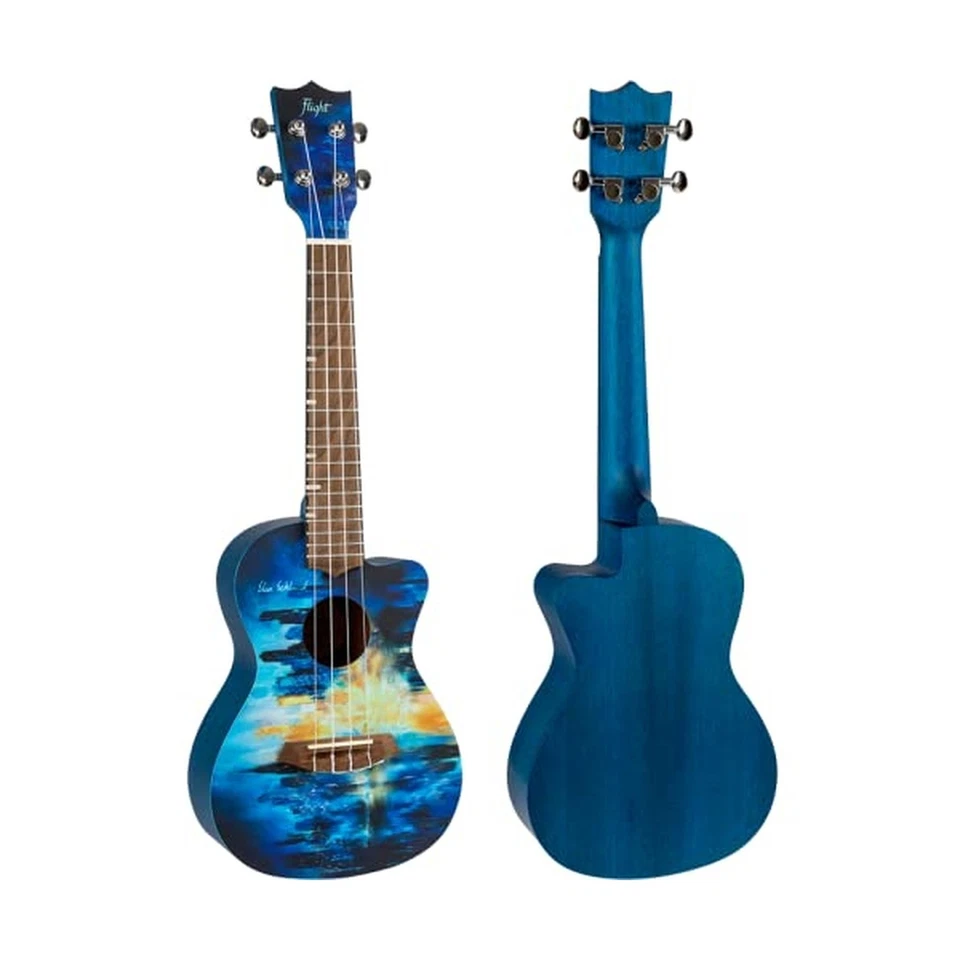 Flight Ukuleles, 4-String Ukulele, Blue-Multi, Concert (AUC City) - Image 4 of 4
