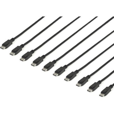 StarTech.com 15 ft - 4.6 m DisplayPort Cable with Latches Multipack - 10 Pack Di