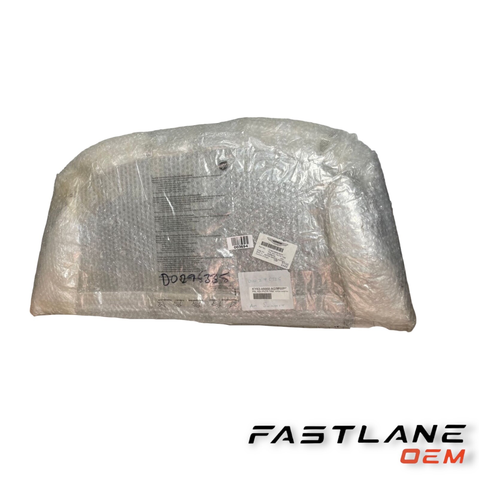 ASTON MARTIN PNL ASY PK/TR TRM NEW OEM KY63-46668-AGW