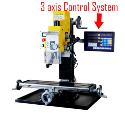 WMD25V 750W Multi-function Drilling Milling Machine +3-Axis Readout system 220V