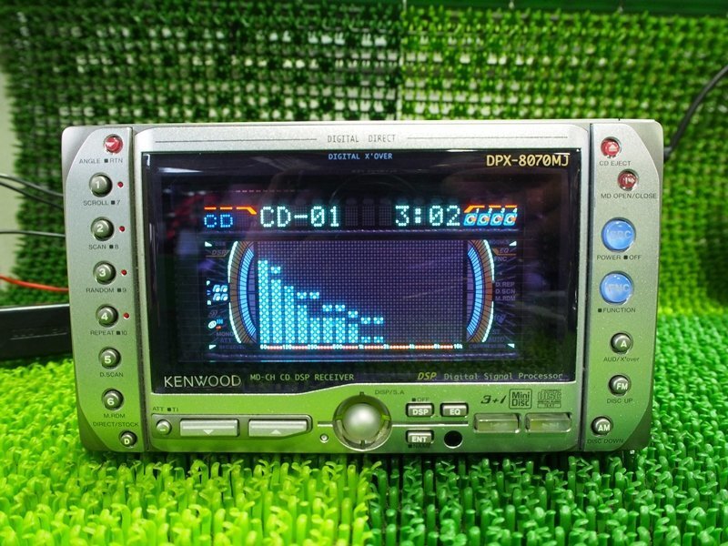 CD/MDプレイヤー(KENWOOD) CD/MDプレイヤー(KENWOOD) オーディオ機器