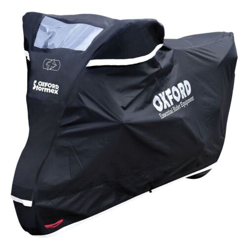 Oxford Stormex Motorcycle Outdoor Heavy Duty Cover Medium Motorbike Rain Covers - Picture 1 of 7